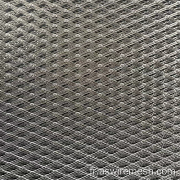 Panneaux métalliques étendus galvanisés en acier inoxydable poli